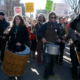 movie - drumline at Wisconsin protest